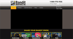Desktop Screenshot of banditchippersgear.com